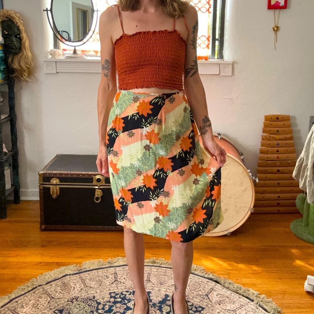 Medium floral skirt